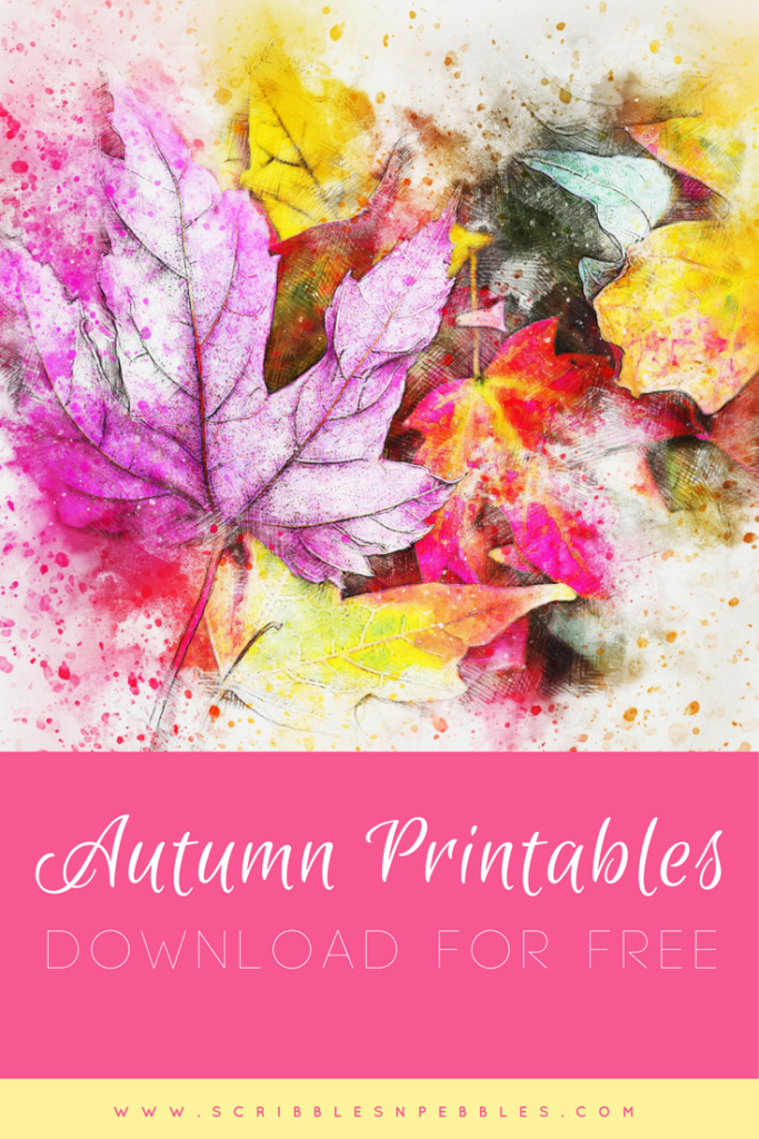 autumn printables