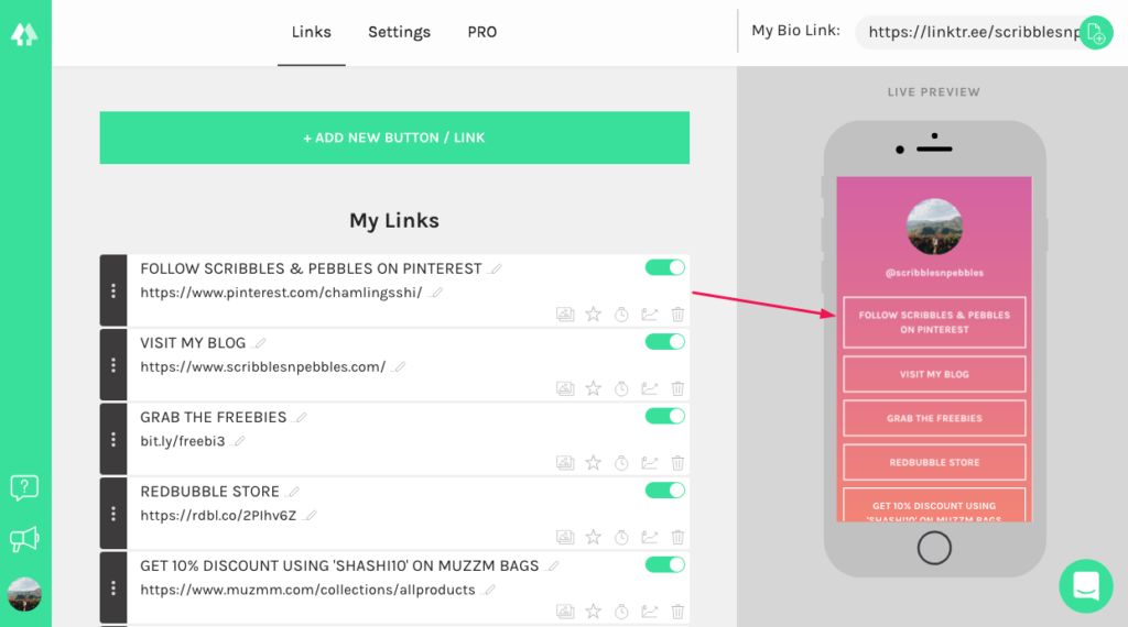 How to use linktree on instagram